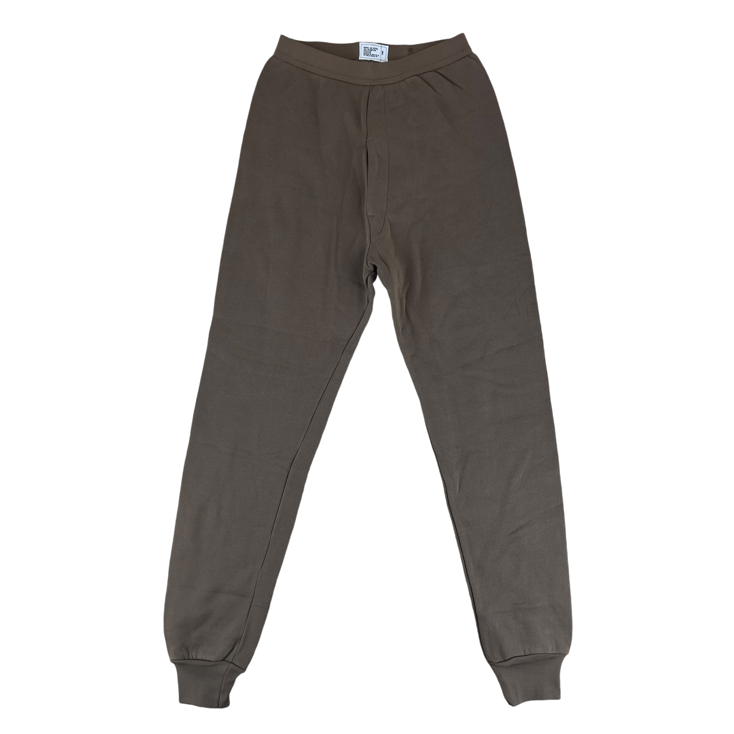 US Army Vintage Brown Long Johns - X Small