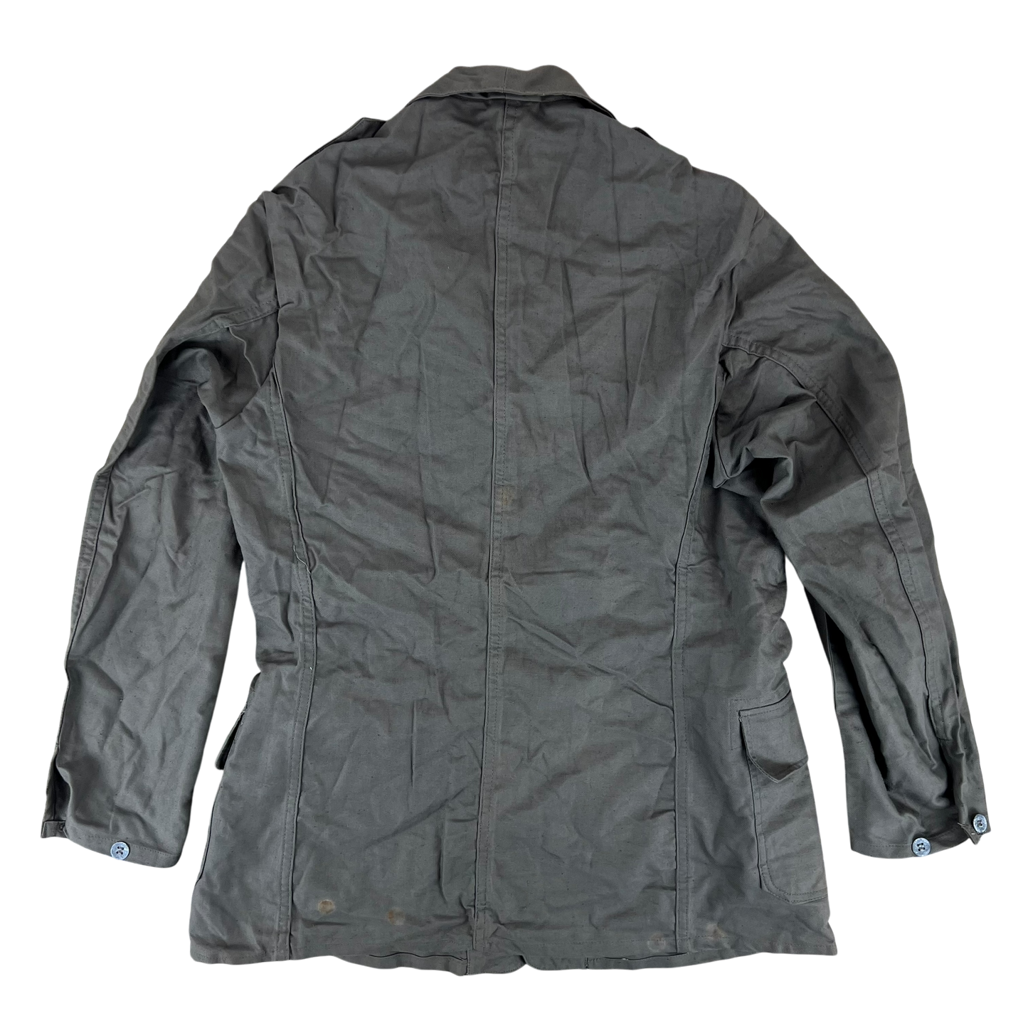 Swedish Army M40 "Grötrock" Brown Work Jacket - Medium