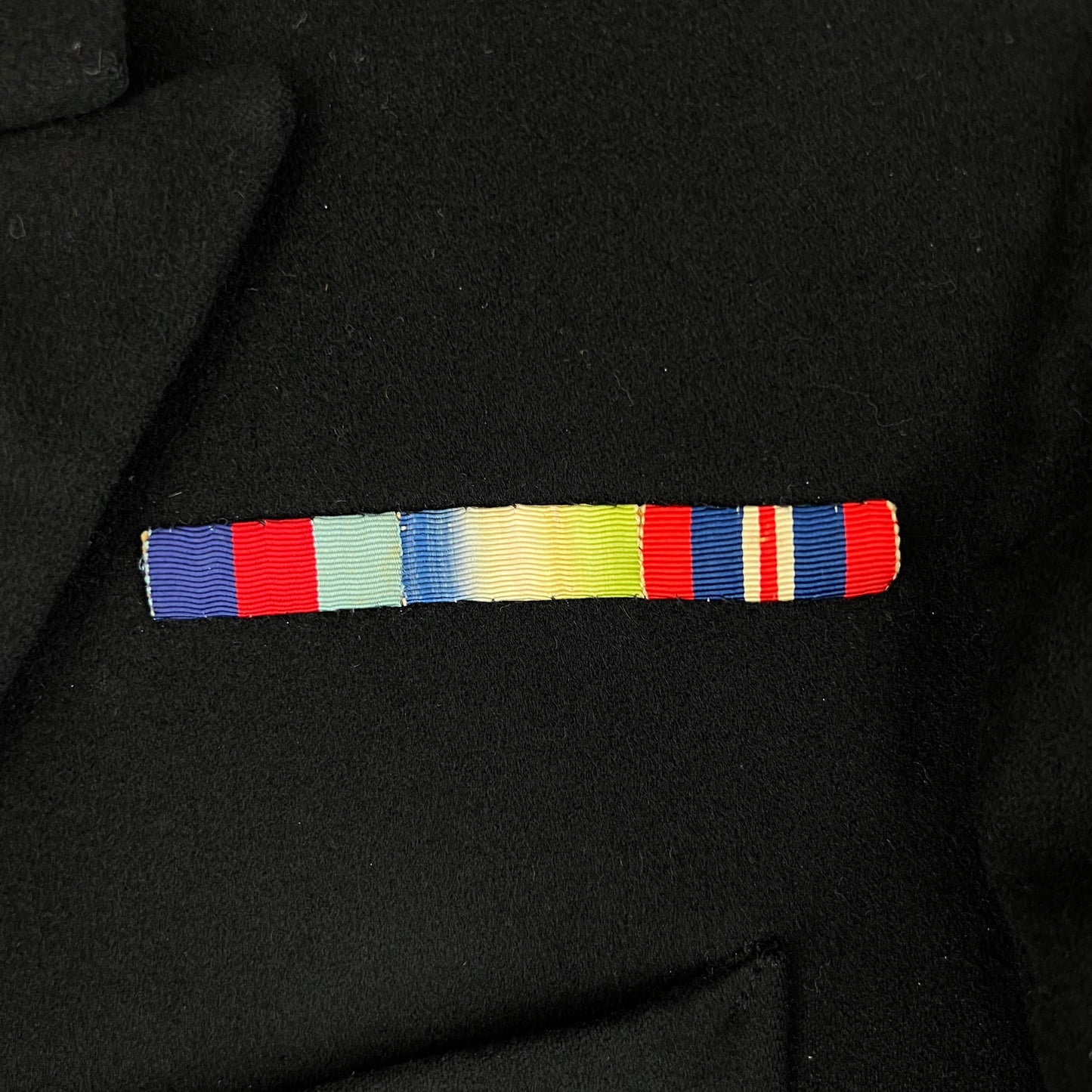 British Merchant Navy / RNR 40s Black Dress Blazer Jacket - Large