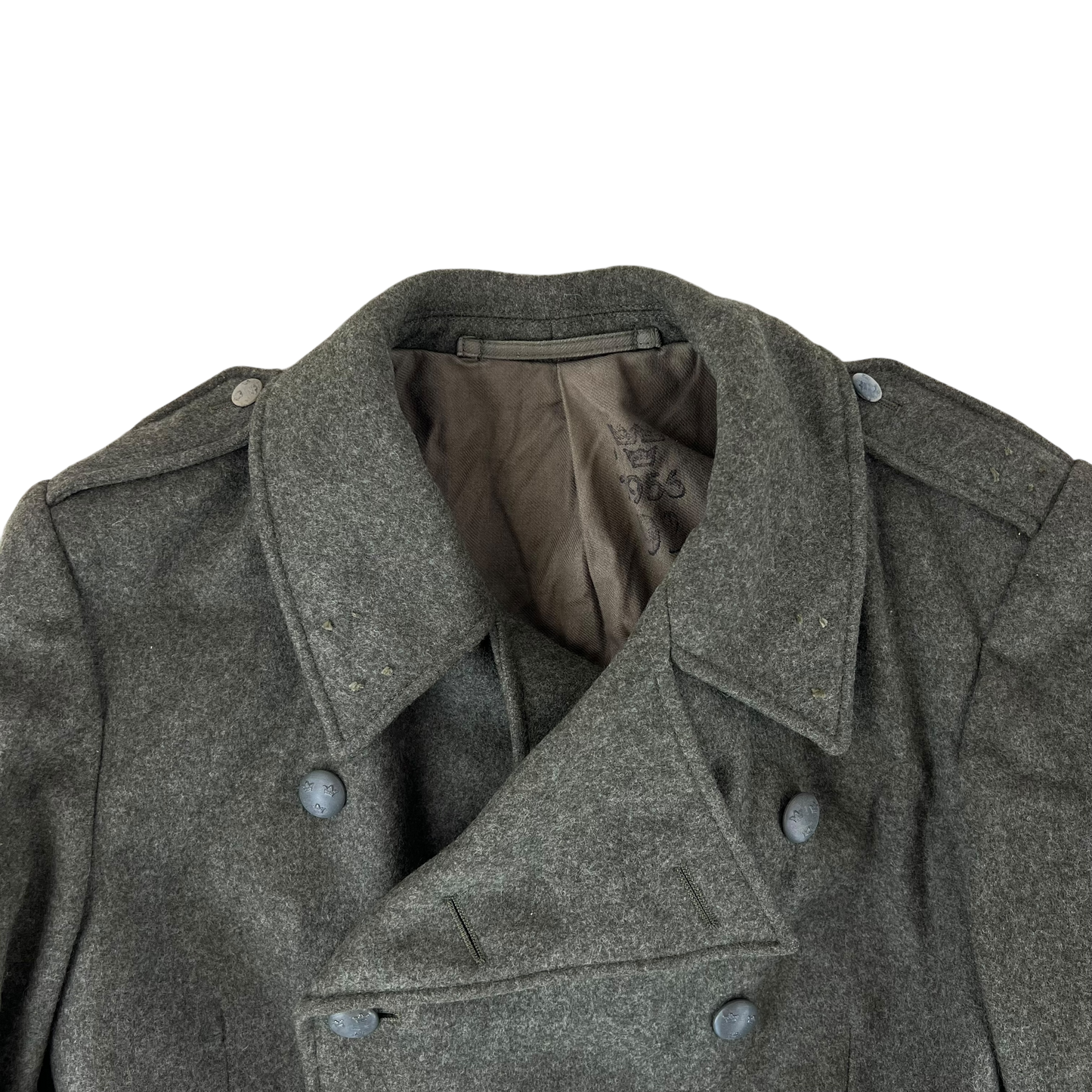 Swedish Army M39 Wool Greatcoat - Medium 92