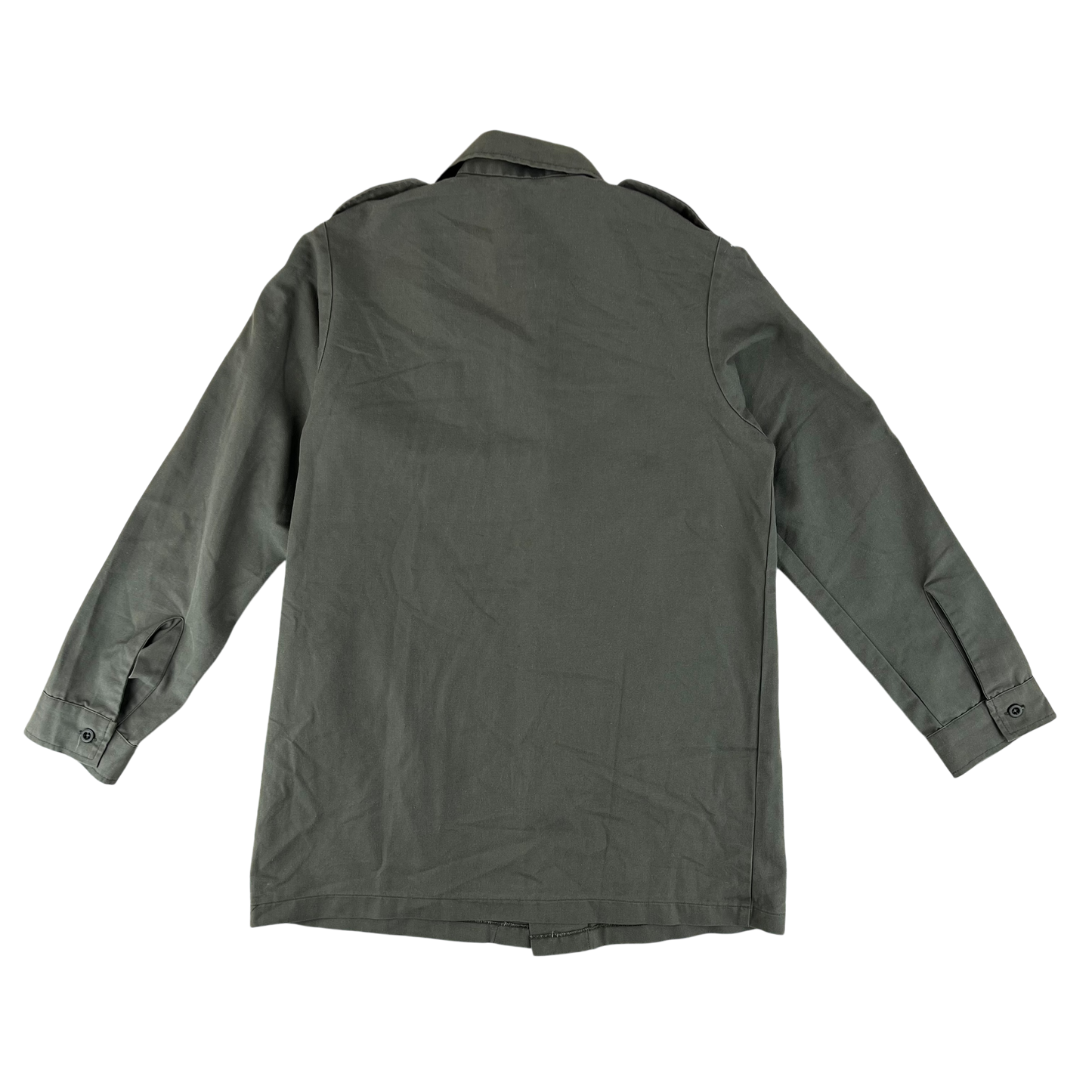 Dutch Air Force Field Shirt Jacket Grey Long Sleeve - Medium