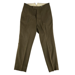 British Army Brown Officer's No. 2 Dress Trousers - W34 L32