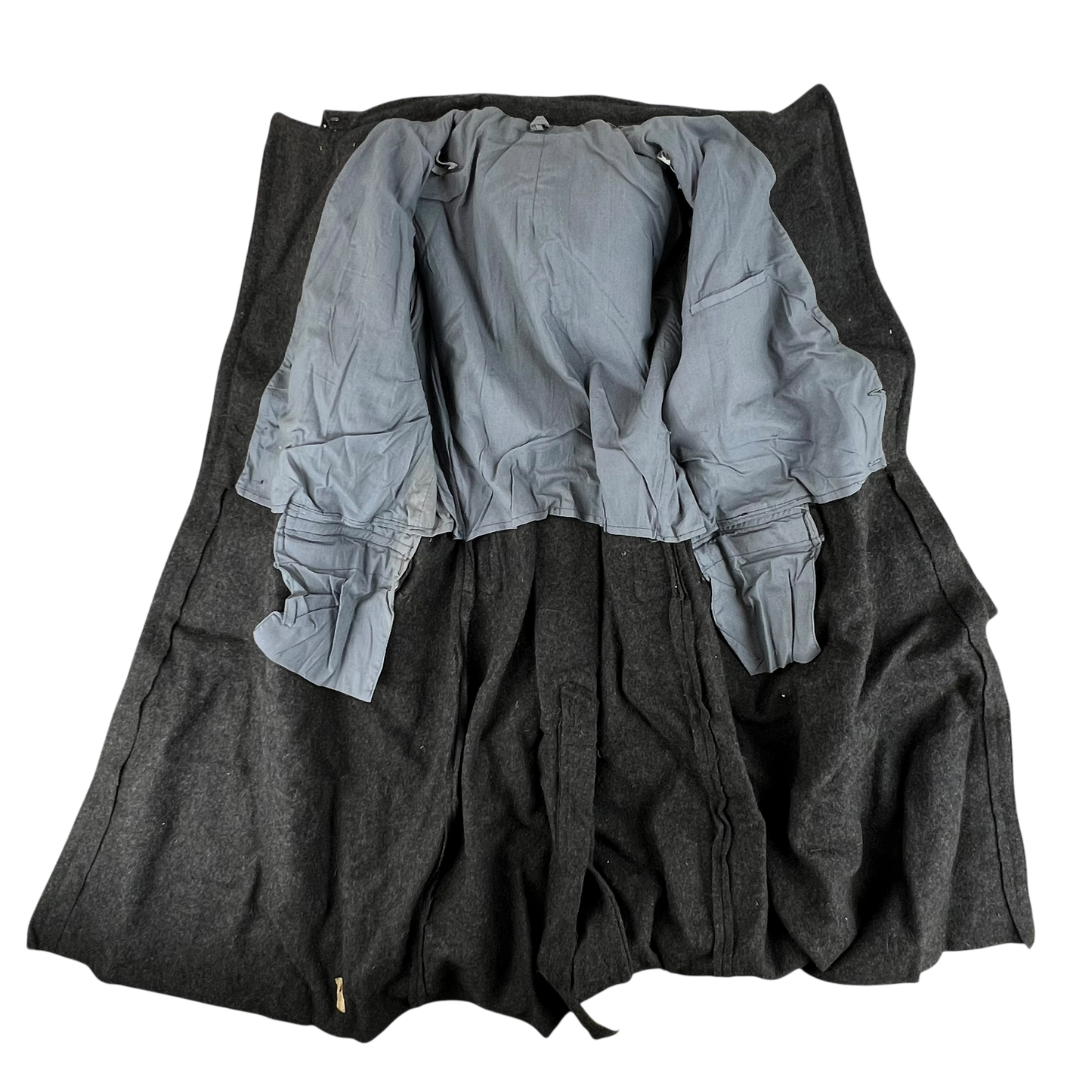 Bulgarian People's Army 80s Grey Wool Greatcoat - X Large