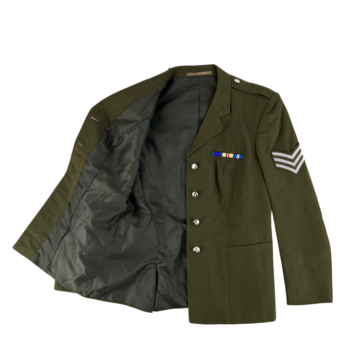 British Army Women's No. 2 Khaki Dress Jacket - Army Air Corps - Medium
