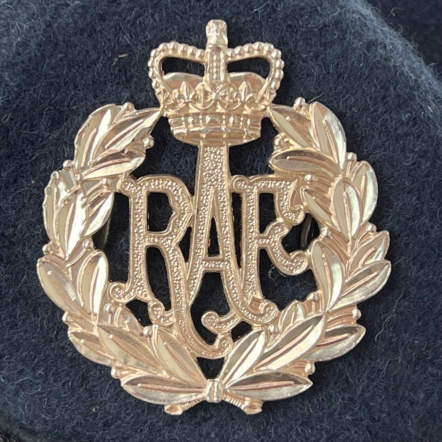 British RAF Beret w/ Badge - X Small 54cm