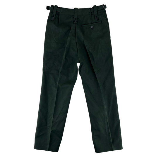 British Army Barrack Dress Green Trousers - W31 L27