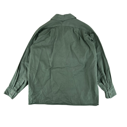 Yugoslav Army M77 Olive Drab Dress Shirt - Large