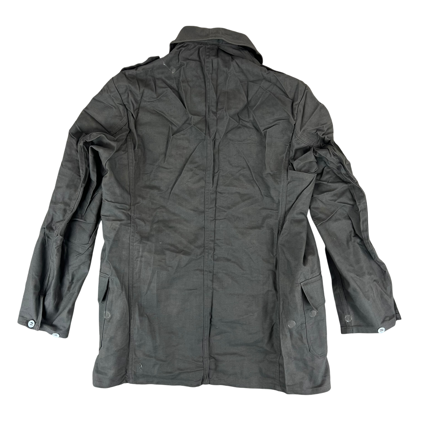 Swedish Army M40 "Grötrock" Brown Work Jacket - Large