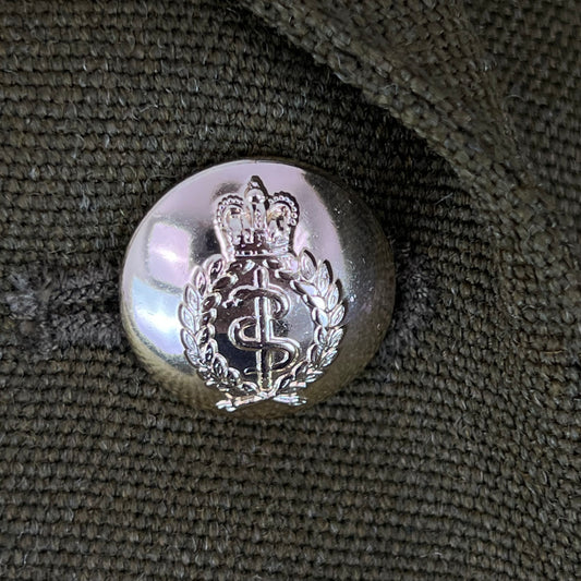 British Army 1980 Pattern Women's No. 2 Olive Green Dress Jacket - Medical Corps - Medium 178/100
