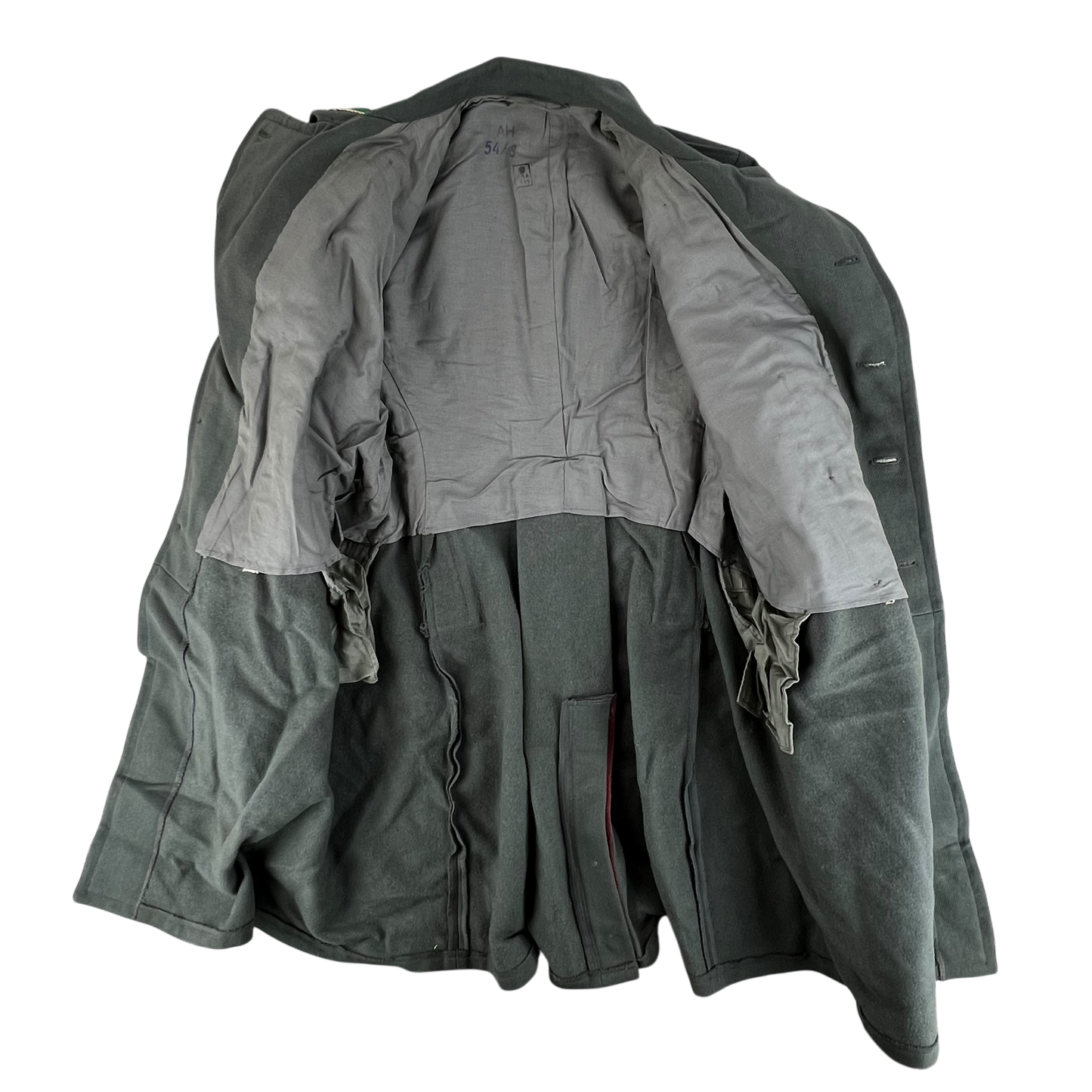 Austrian Army 60's Officer's Greatcoat Field Grey - Large