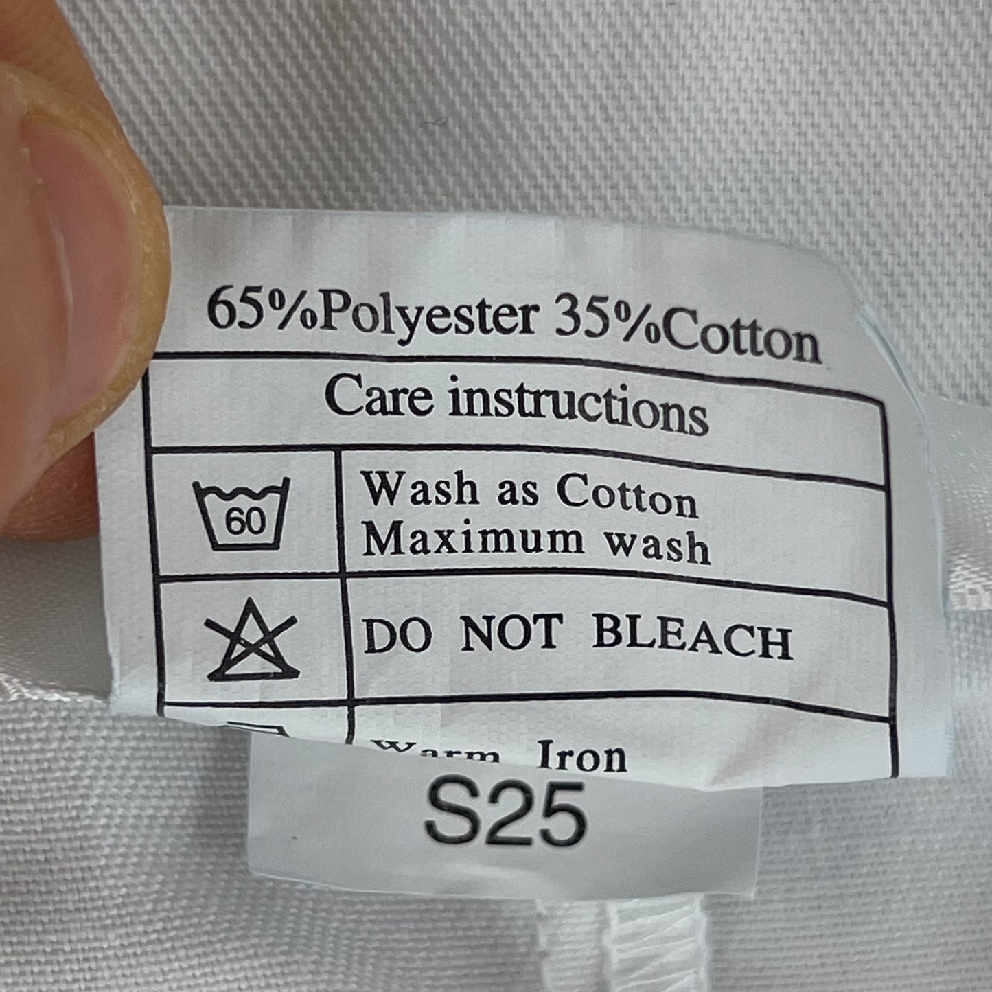 British Royal Navy White Dust Coat Overall - Large