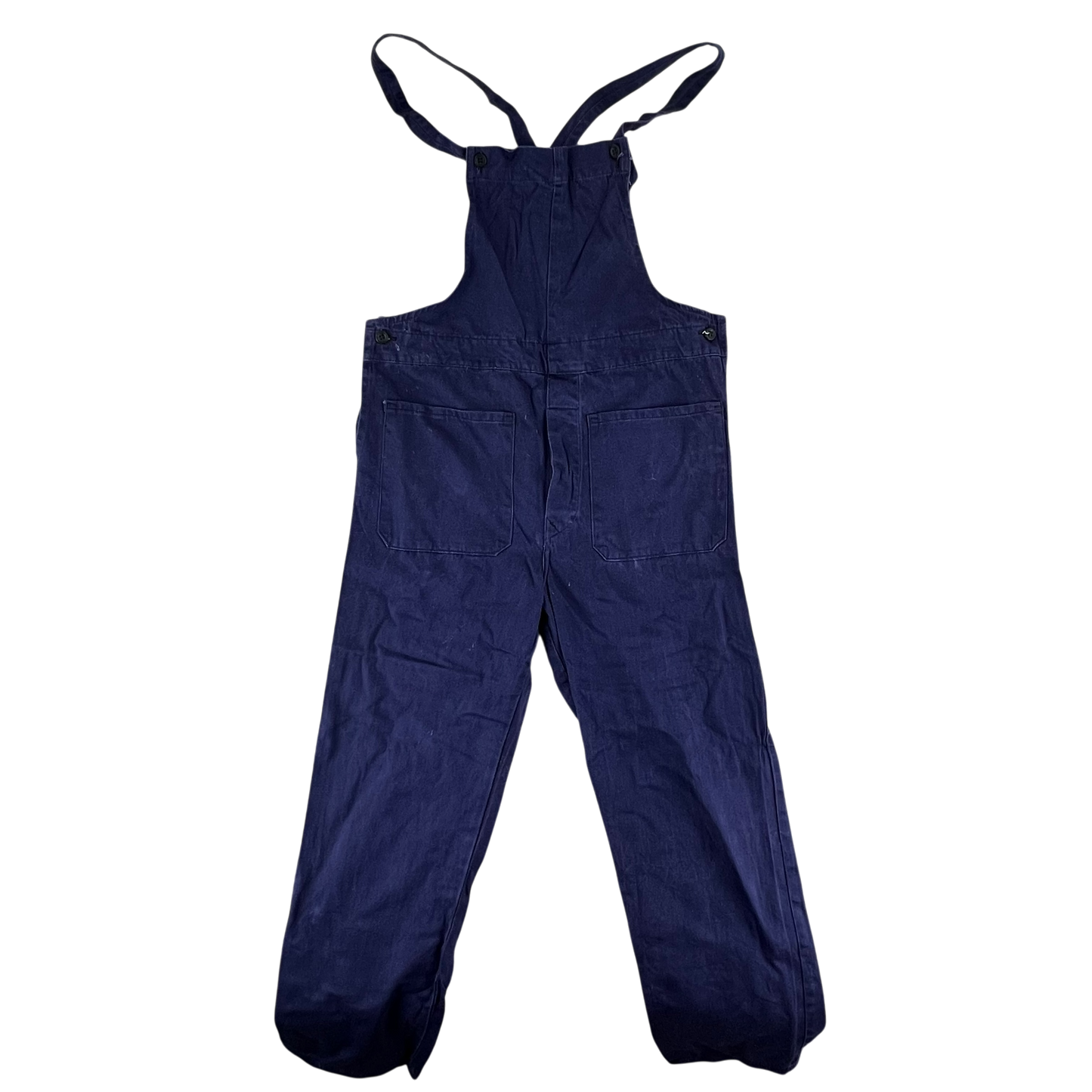 British Royal Navy 50s Salopettes Bibbed Dungarees - W38 L29