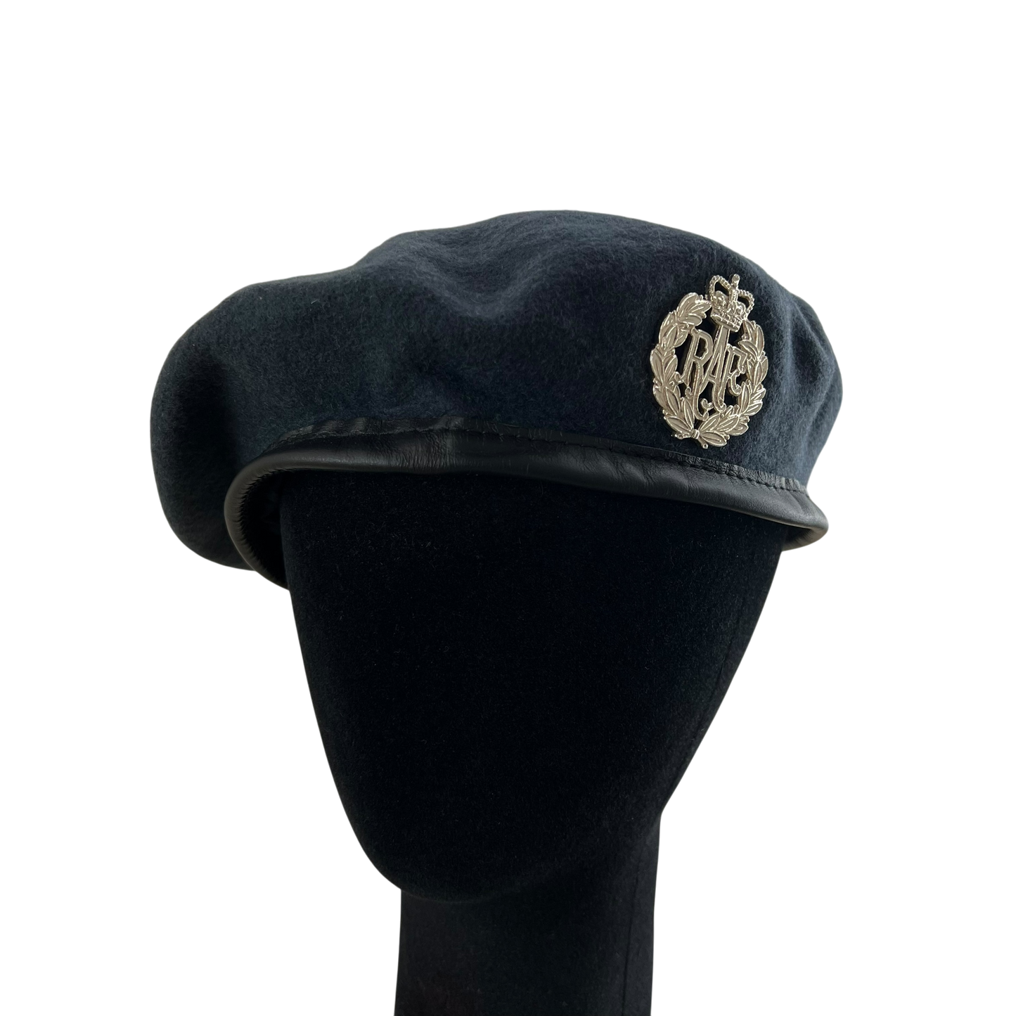 British RAF Beret w/ Badge - Medium 58cm