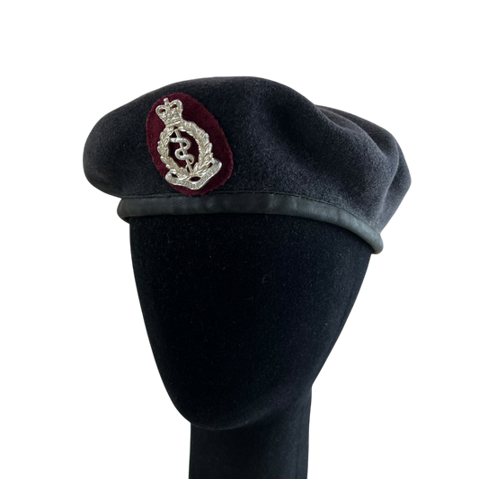 British Army Beret w/ Badge - Royal Army Medical Corps - X Small 54cm