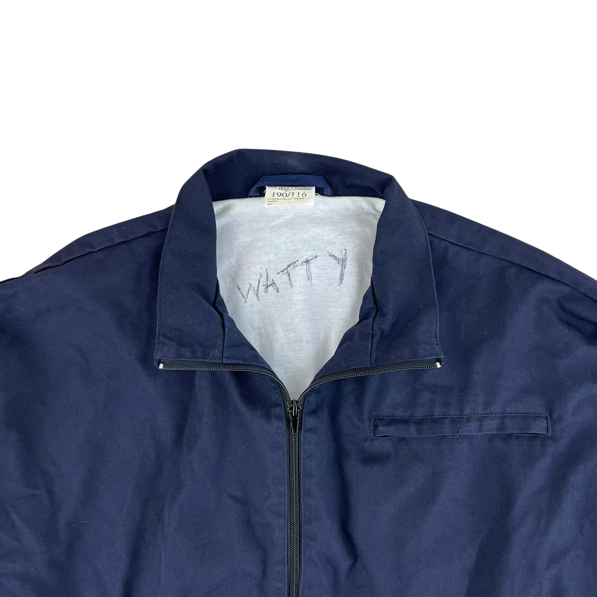 British Army / Tri-Services Navy Blue PTI Tracksuit Top Jacket - X Large 190/116