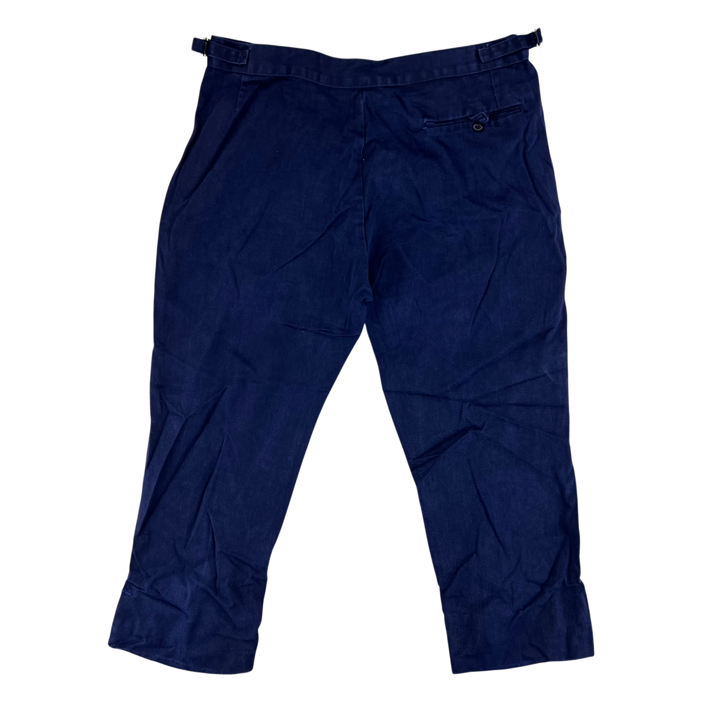 British Royal Navy Cotton Working Dress Trousers - W40 L27