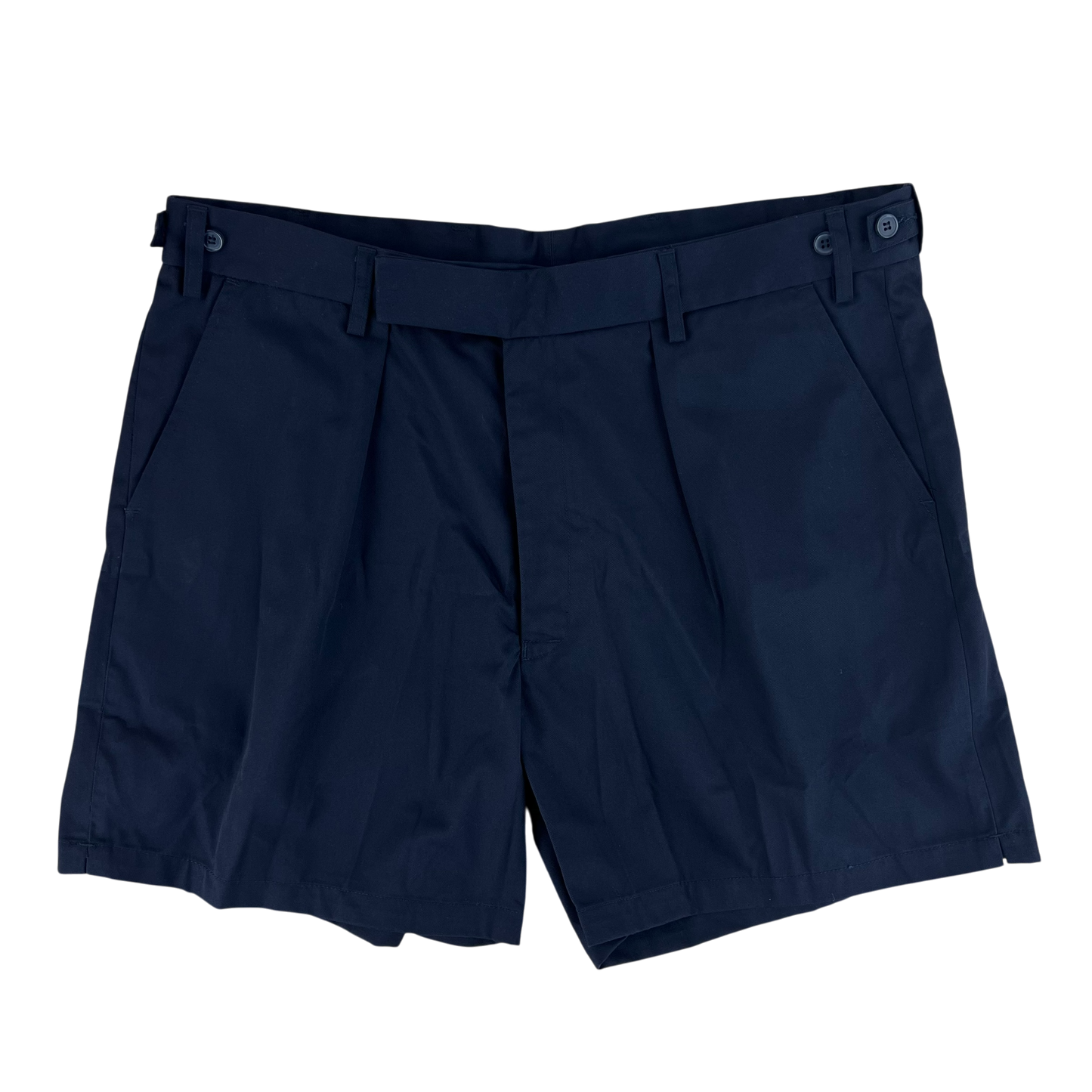 British Army / Tri-Services Navy Blue PTI Shorts - W37