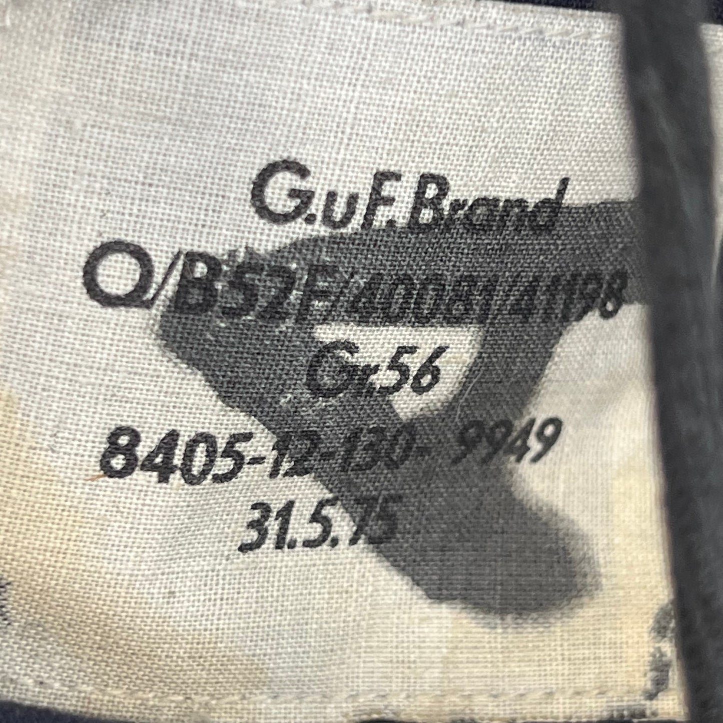 West German Army Fire Brigade Side Cap - Small
