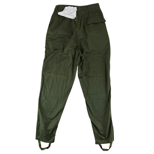 Czechoslovak Army M85 Women's Olive Green Trousers - W28 L30.5