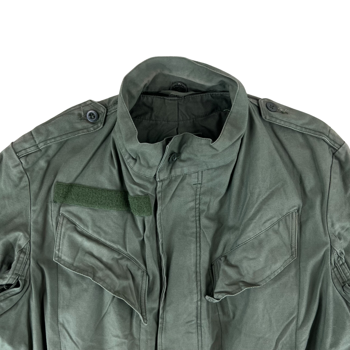 Belgian Army M64 Olive Green Field Jacket - Large