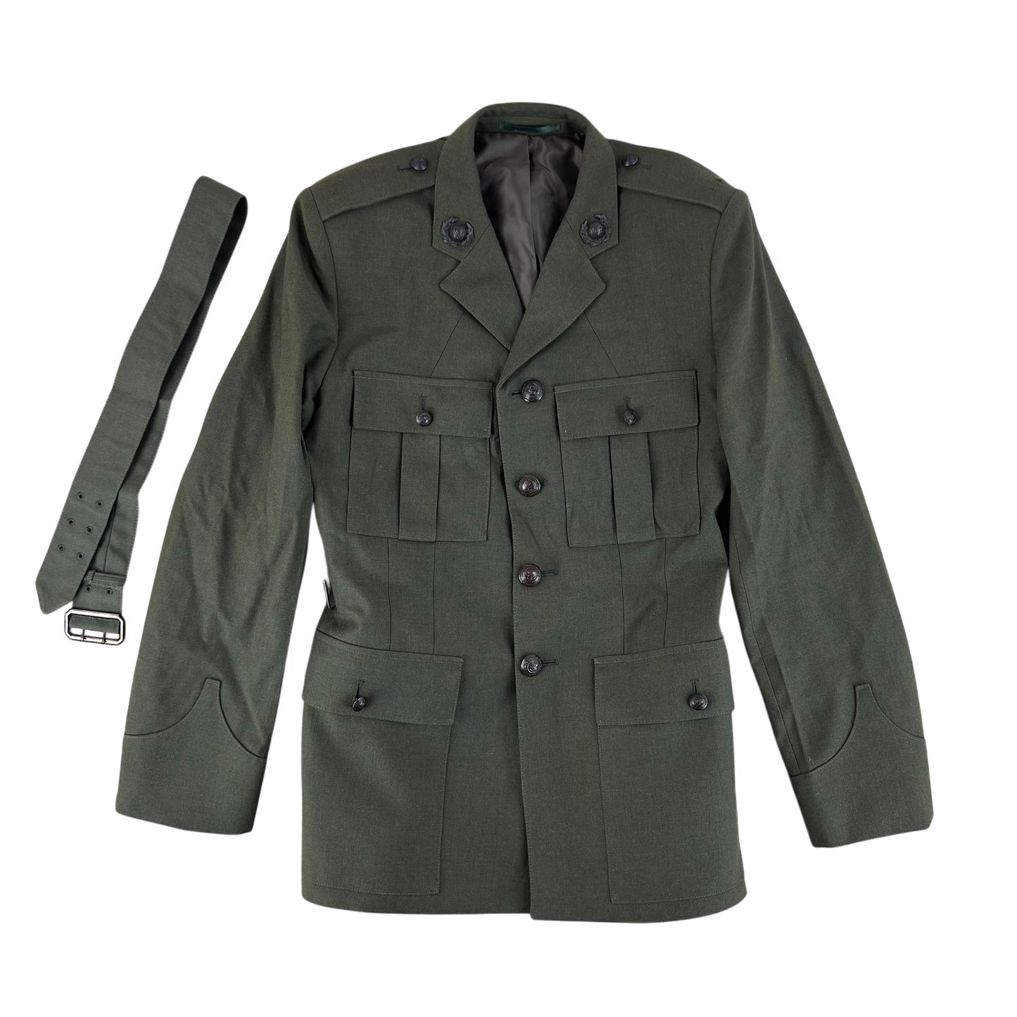 British Royal Marines Lovat No. 1B / 1C Dress Jacket w/ Belt - Medium