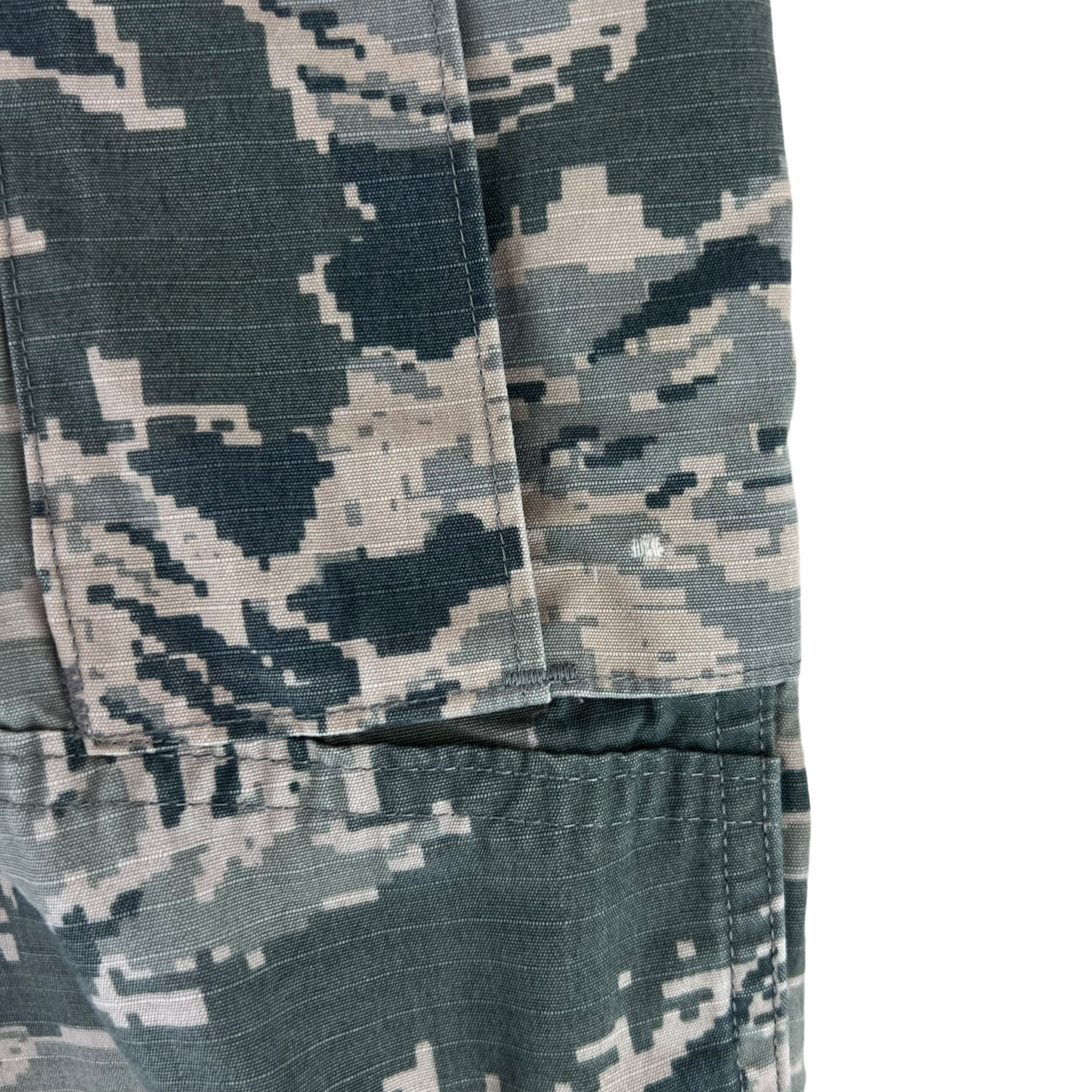 US Air Force Womens Digital Tiger Stripe Pixel Camouflage BDU Combat Trousers - W30 L33