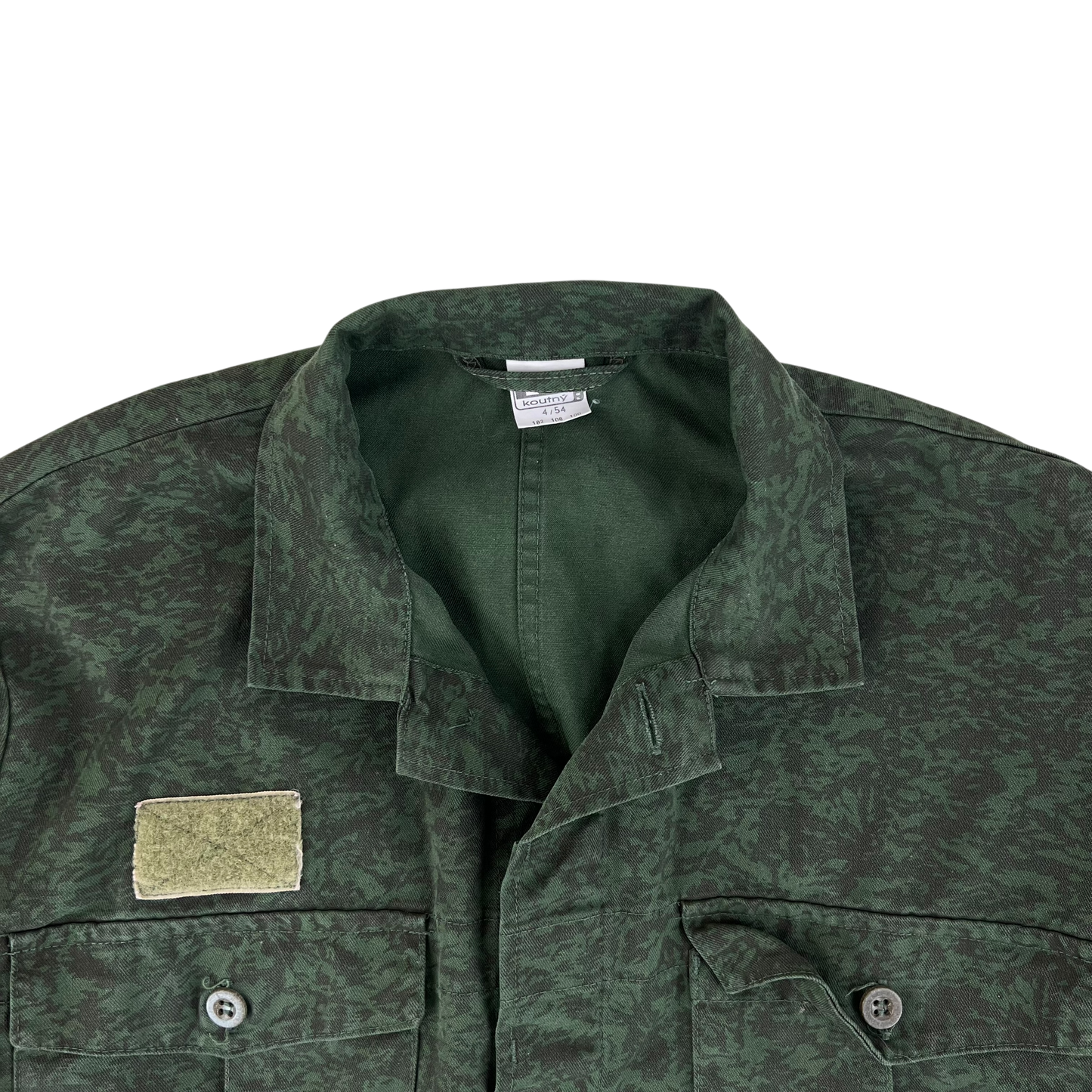 Czech Army Vz.92 Camouflage Work Uniform Jacket - Large