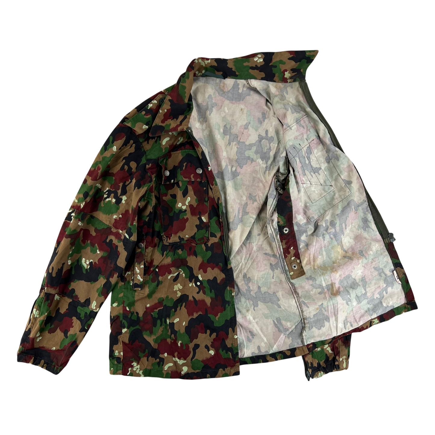 Swiss Army TAZ83 Alpenflage Camouflage Field Shirt - Large