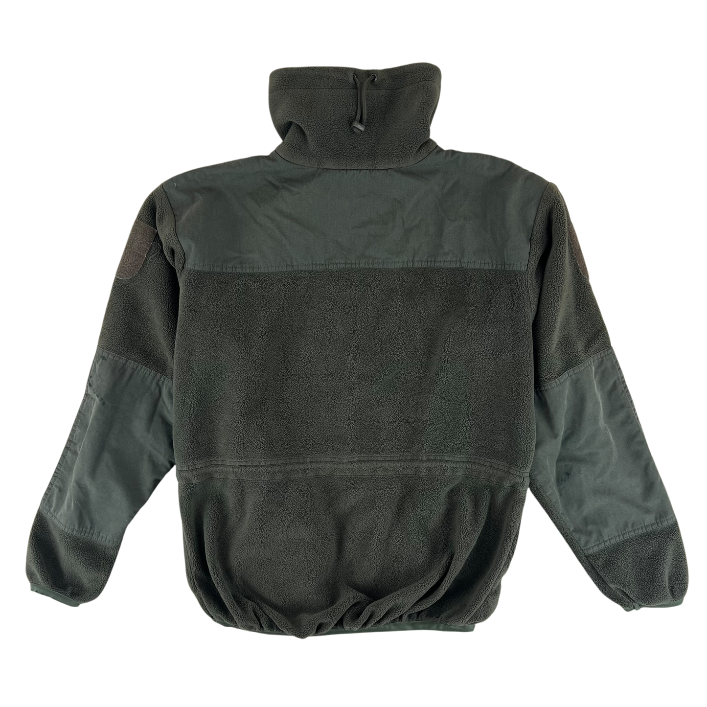 Austrian Army Olive Fleece Cardigan - Medium