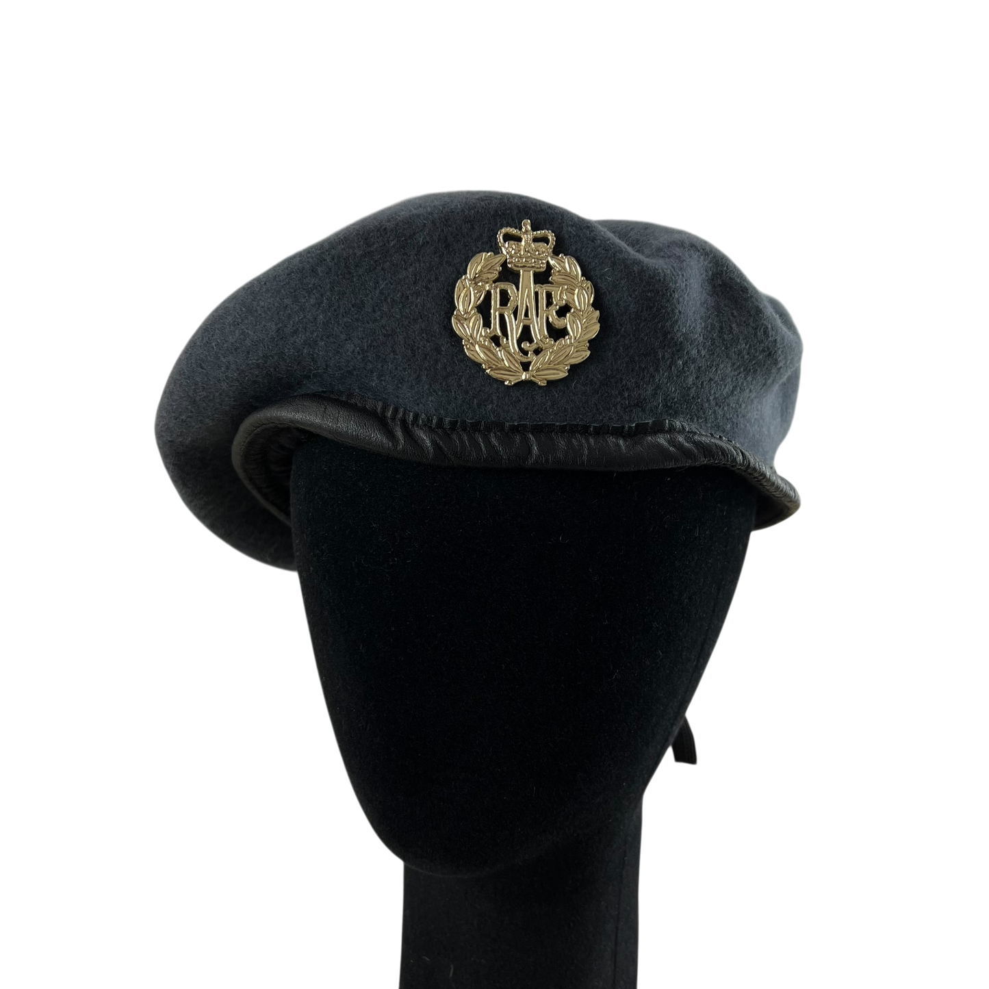 British RAF Beret w/ Badge - Large 59cm