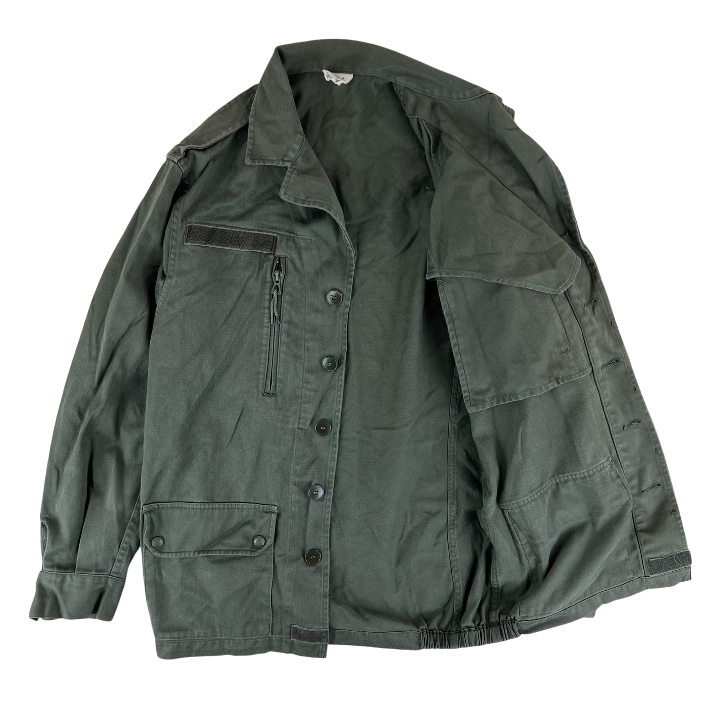 French Army F1 Olive Green Lightweight Jacket - Medium