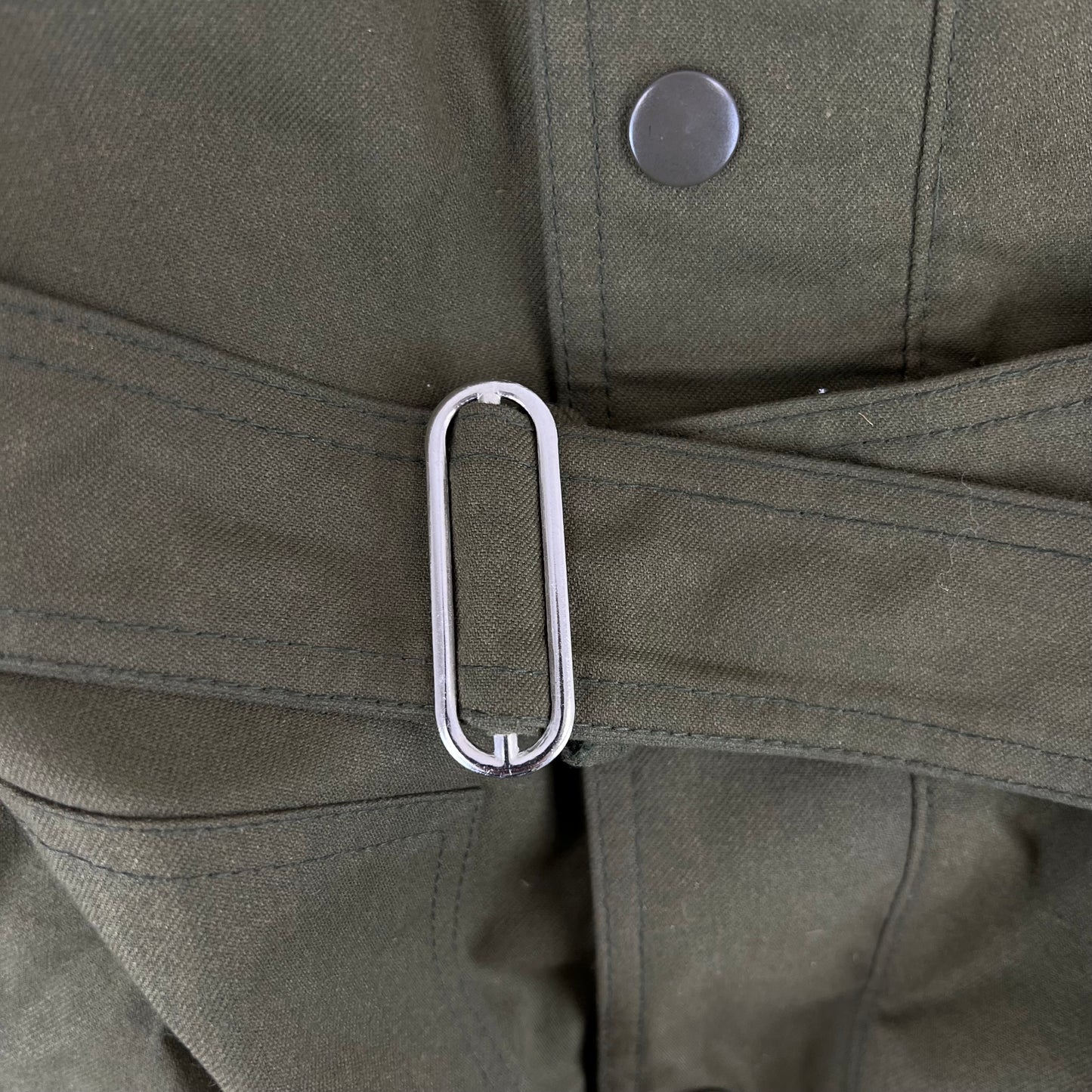 Czechoslovak Army M85 Guard's Coat Olive Green - X Large