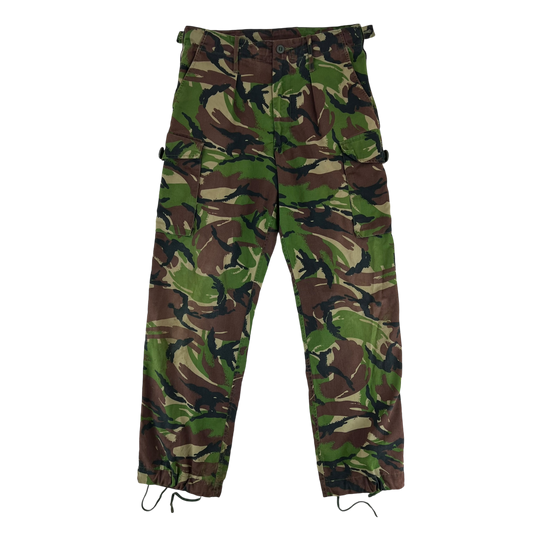 British Army S95 DPM Camouflage Combat Trousers - W33 L30.5