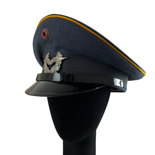 West German Air Force 70s Officer's Dress Cap - X Large 62cm