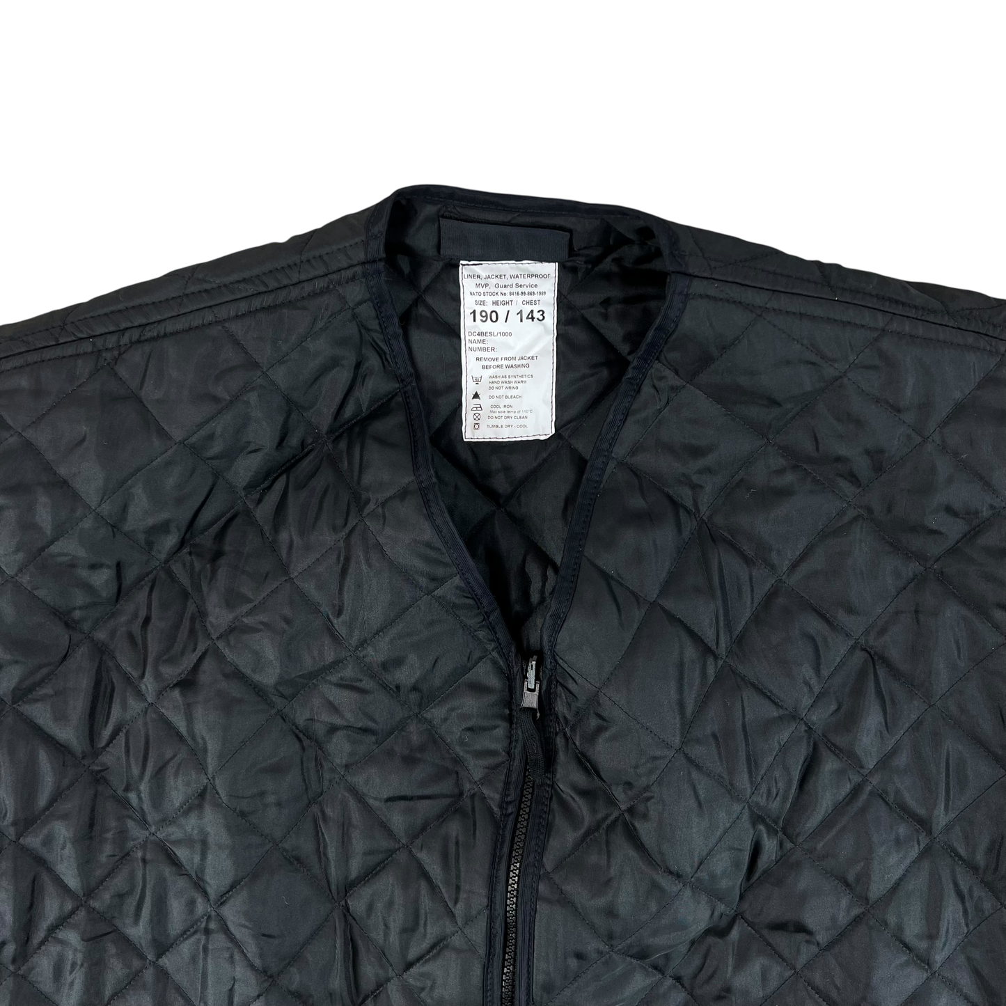 British Police / MoD Guard's Jacket Liner - XXXXX Large
