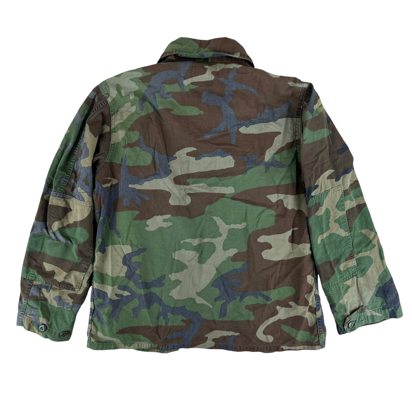 US Army M81 Woodland Camouflage BDU Combat Jacket - Large