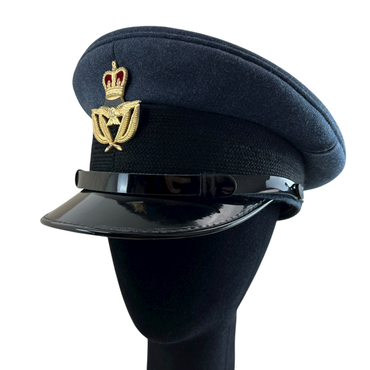 British RAF Peaked No. 1 Warrant Officer's Dress Cap - Small 55cm