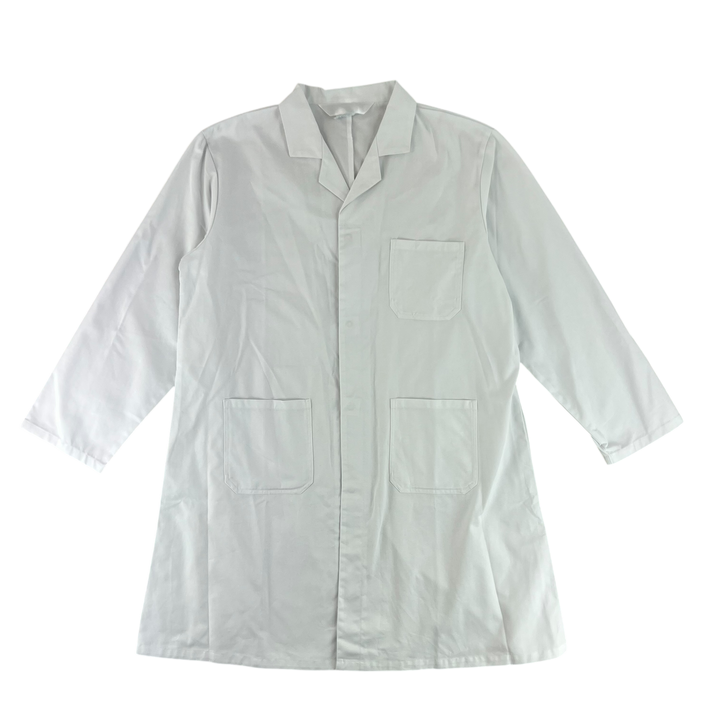 British Royal Navy White Dust Coat Overall - Large