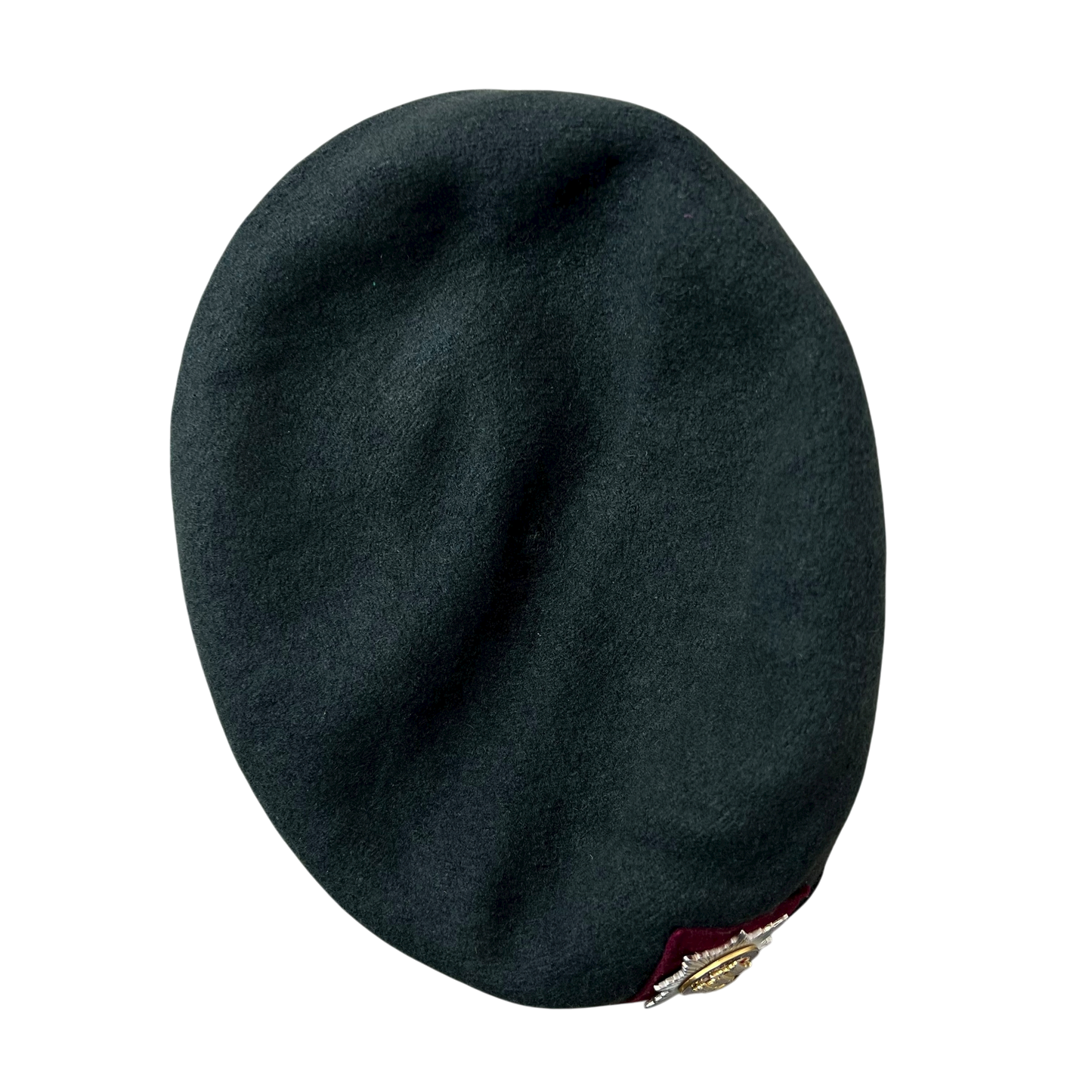 British Army Green Beret w/ Badge - Royal Dragoon Guards - Medium