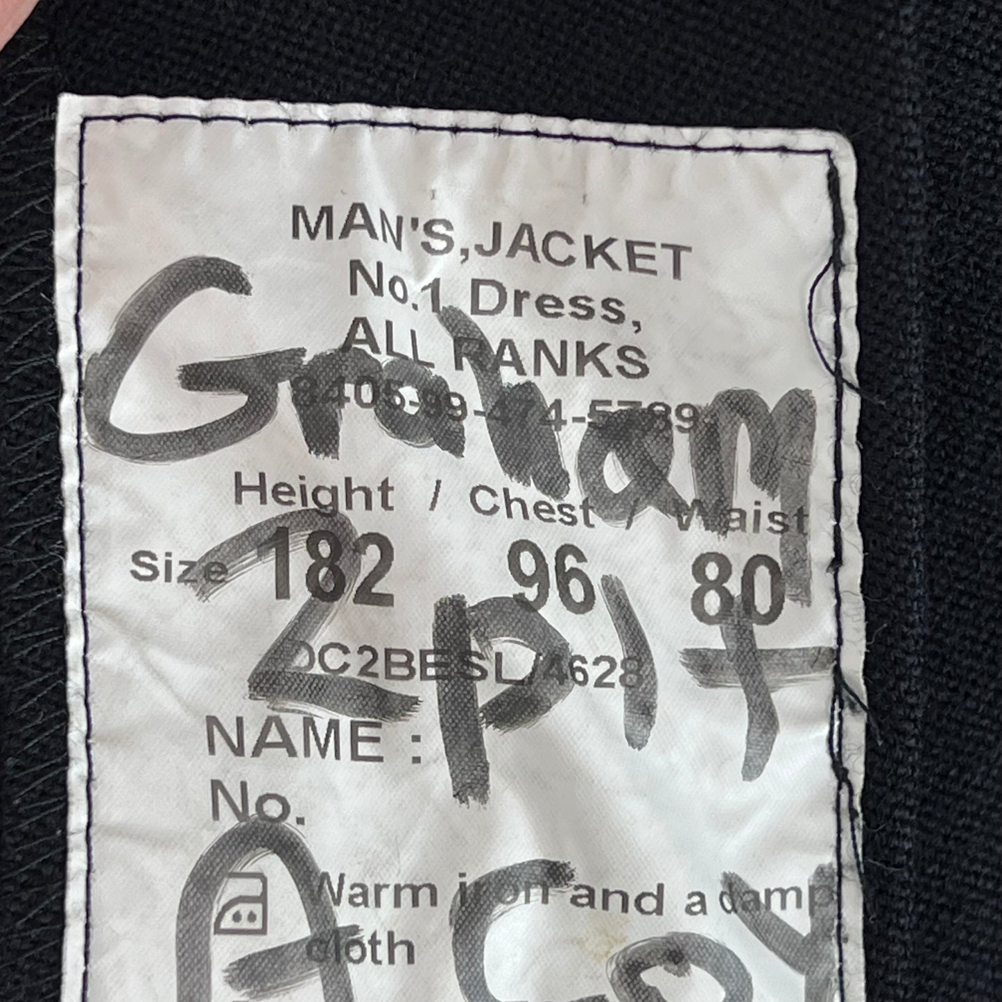 British Army No. 1 Dress Jacket - PWRR - Medium 182/92