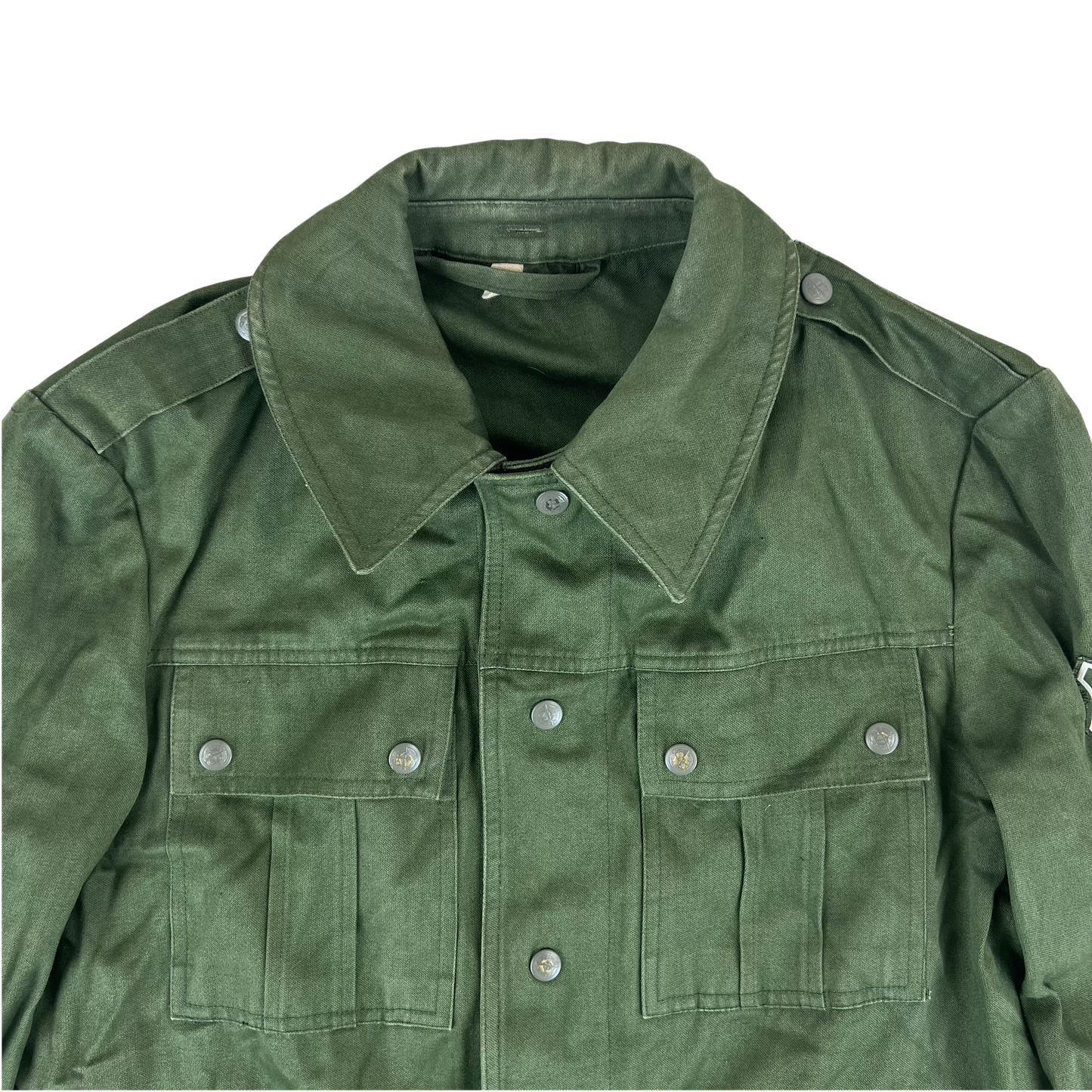 Hungarian Army Olive Green Field Jacket - Medium