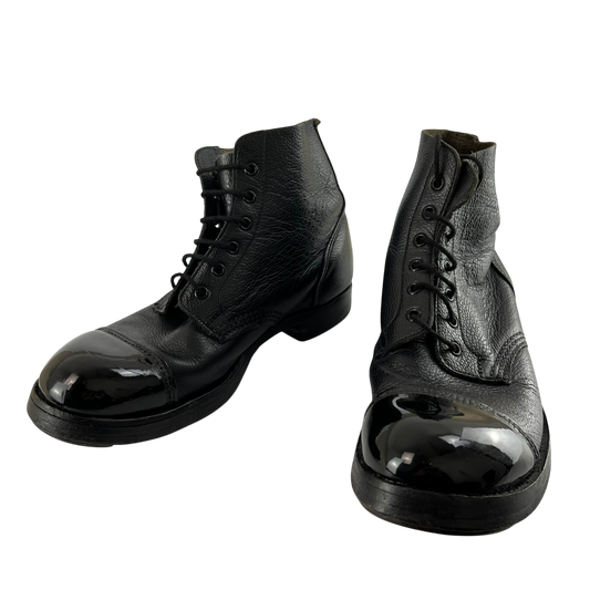 British Army Black Ammo Boots - Size 9M