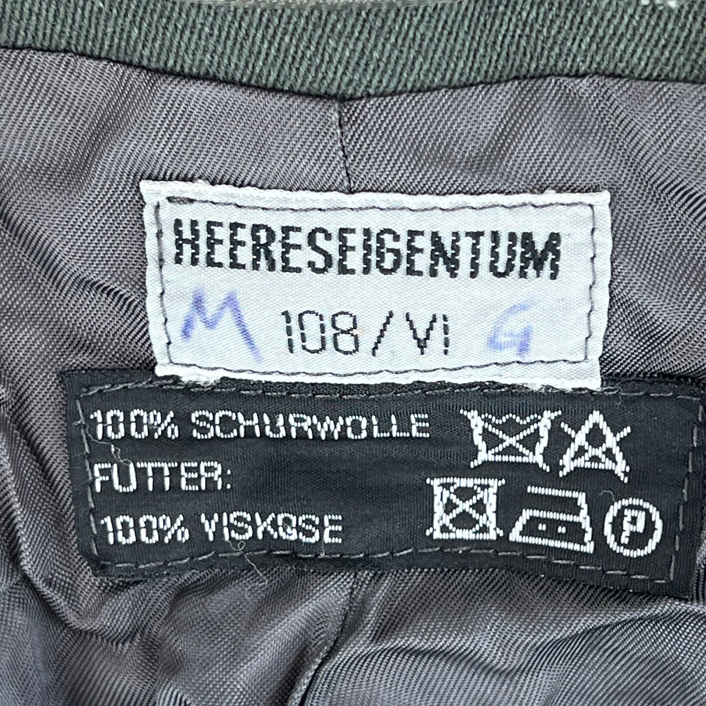 Austrian Army Grey Dress Jacket - Large 108/VI