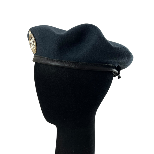 British RAF Beret w/ Badge - XX Small 53cm