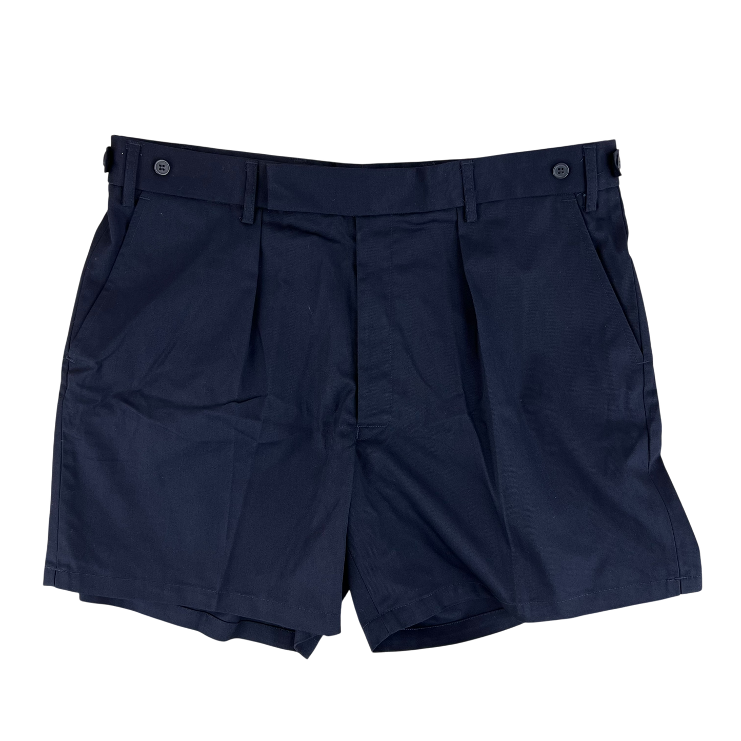 British Army / Tri-Services Navy Blue PTI Shorts - W37