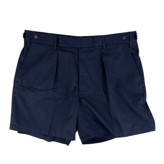 British Army / Tri-Services Navy Blue PTI Shorts - W37