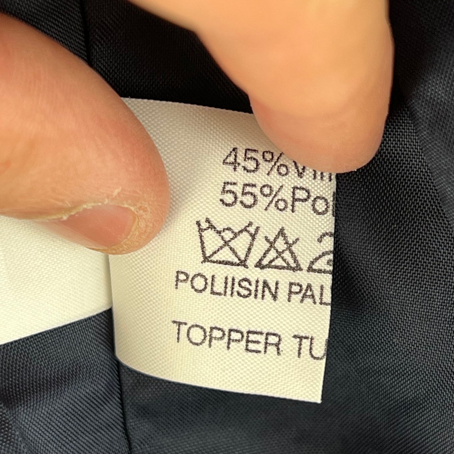 Finnish Police M99 Dress Uniform Jacket - Large