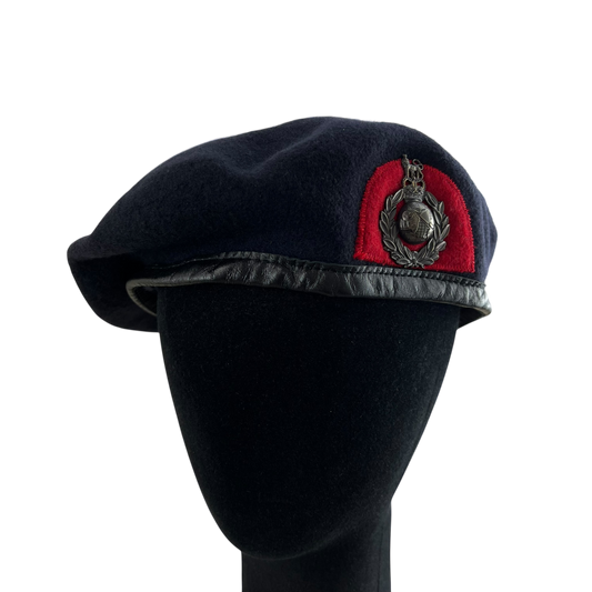 British Royal Marines Beret w/ Badge - Cadets - Medium 58cm