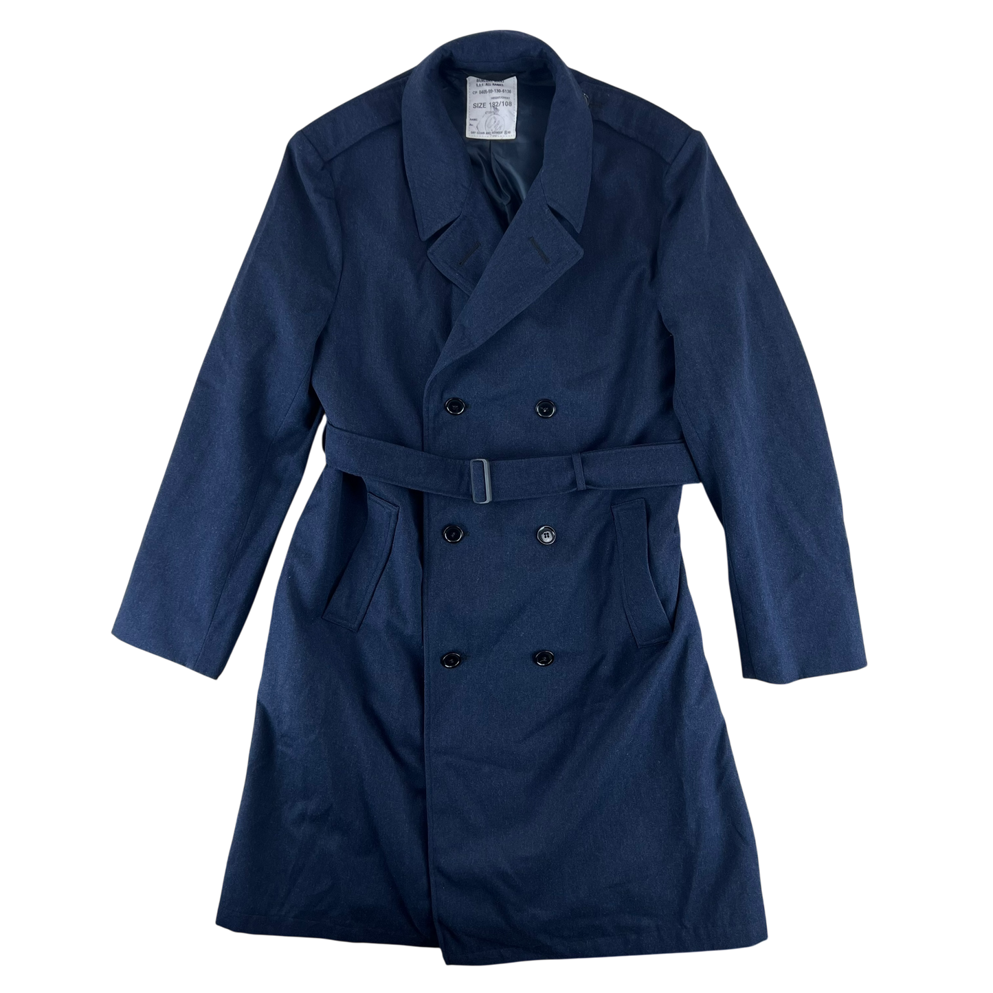 British Royal Air Force Raincoat Trench Coat - Large