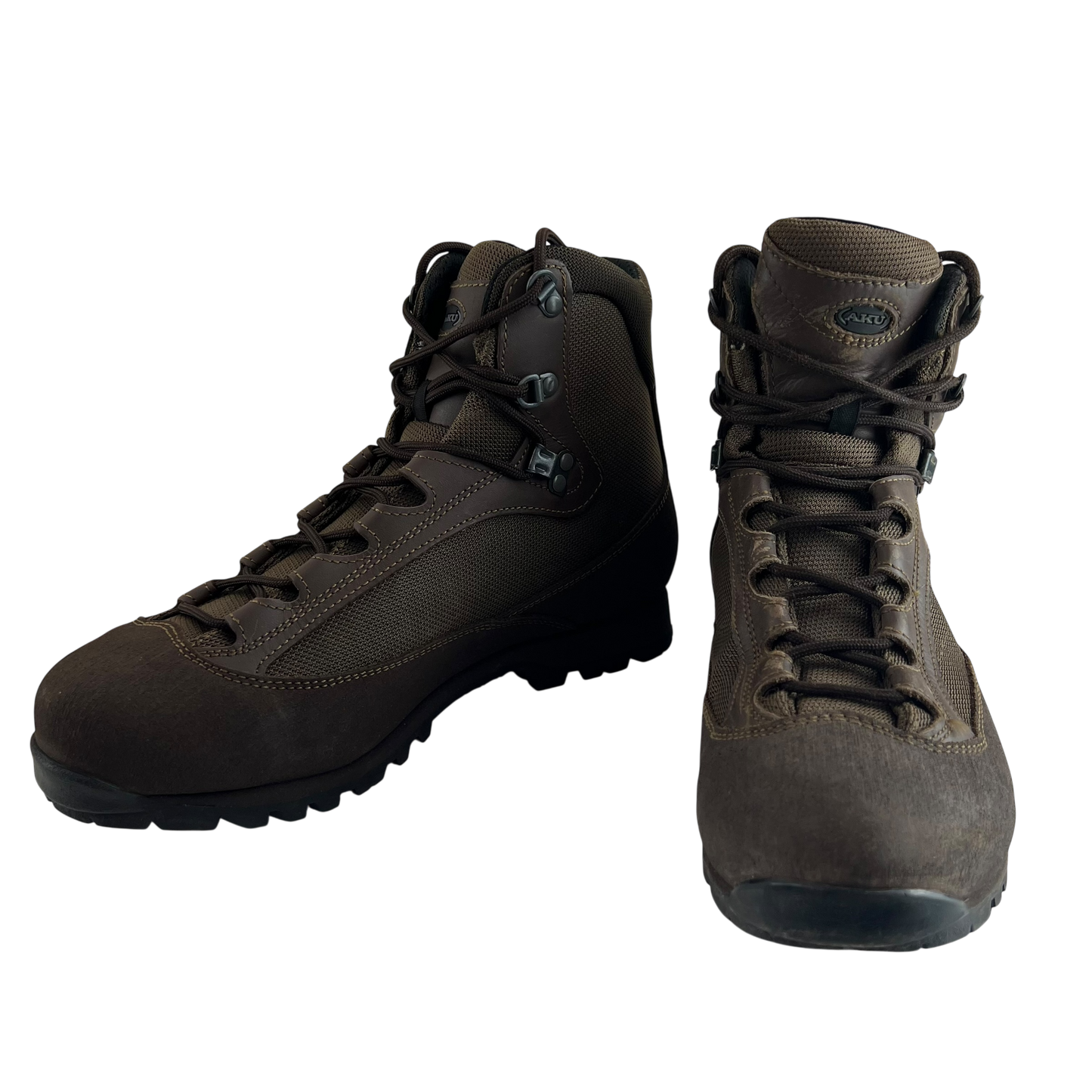 British Army AKU Brown Combat Boots - Size 9L